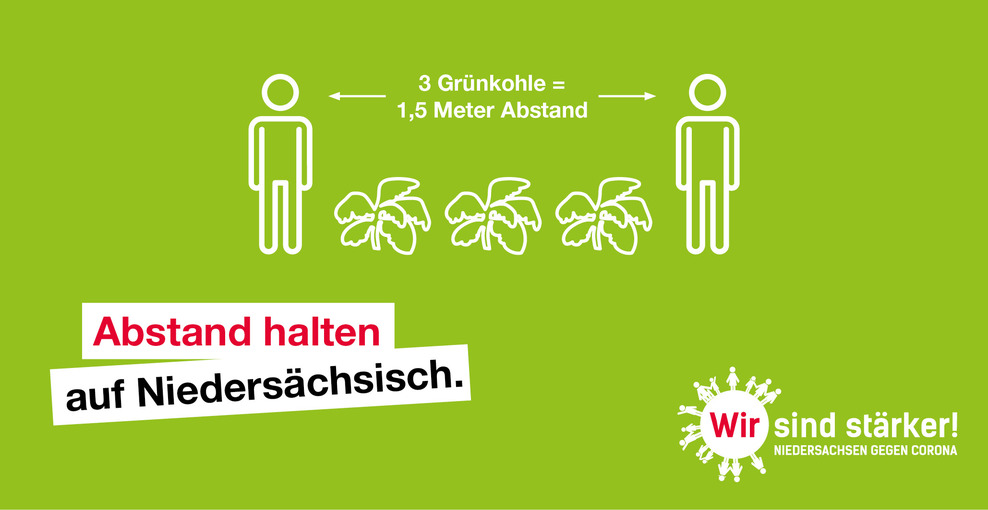 Kampagne „Wir sind stärker! Niedersachsen gegen Corona“