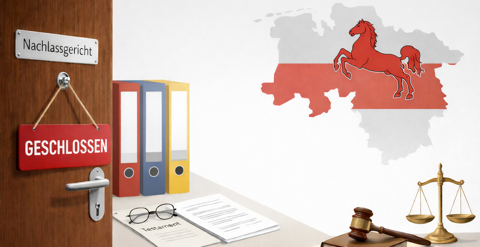 Nachlassgericht geschlossen